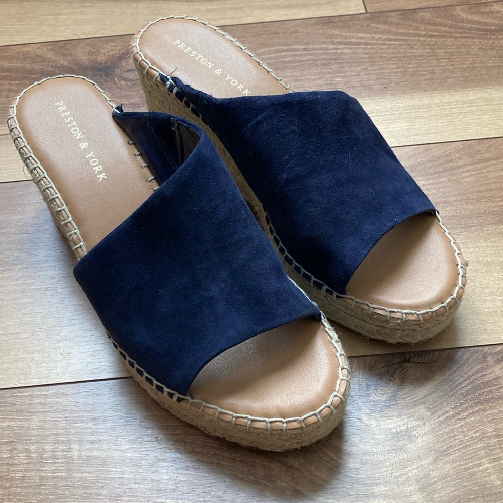 Preston & York Crystal Asymmetrical Wedges